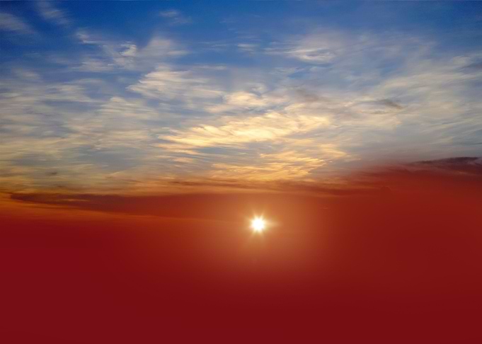 Sunset with Clouds