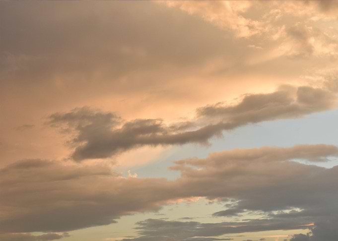 Cloudscape in the sky