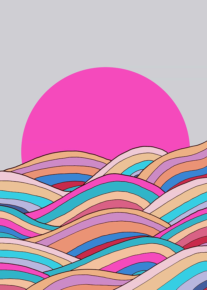 The colourful ocean