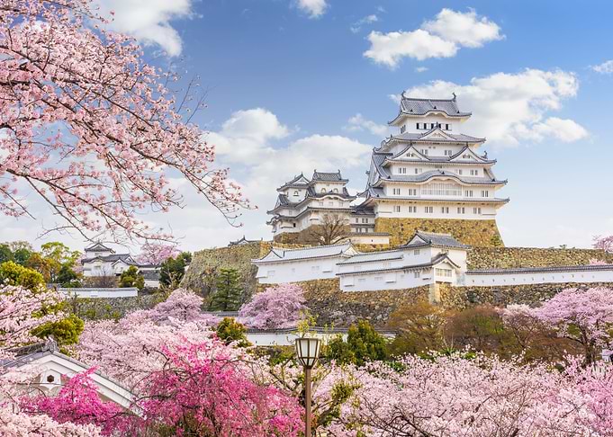 Himeji Castle Japan in Sp
