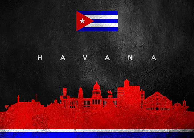 Havana Cuba Skyline