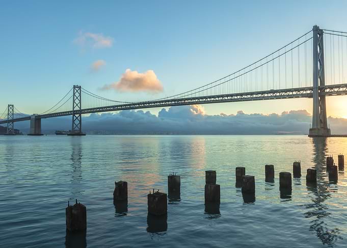 Bay Bridge at Sunrise