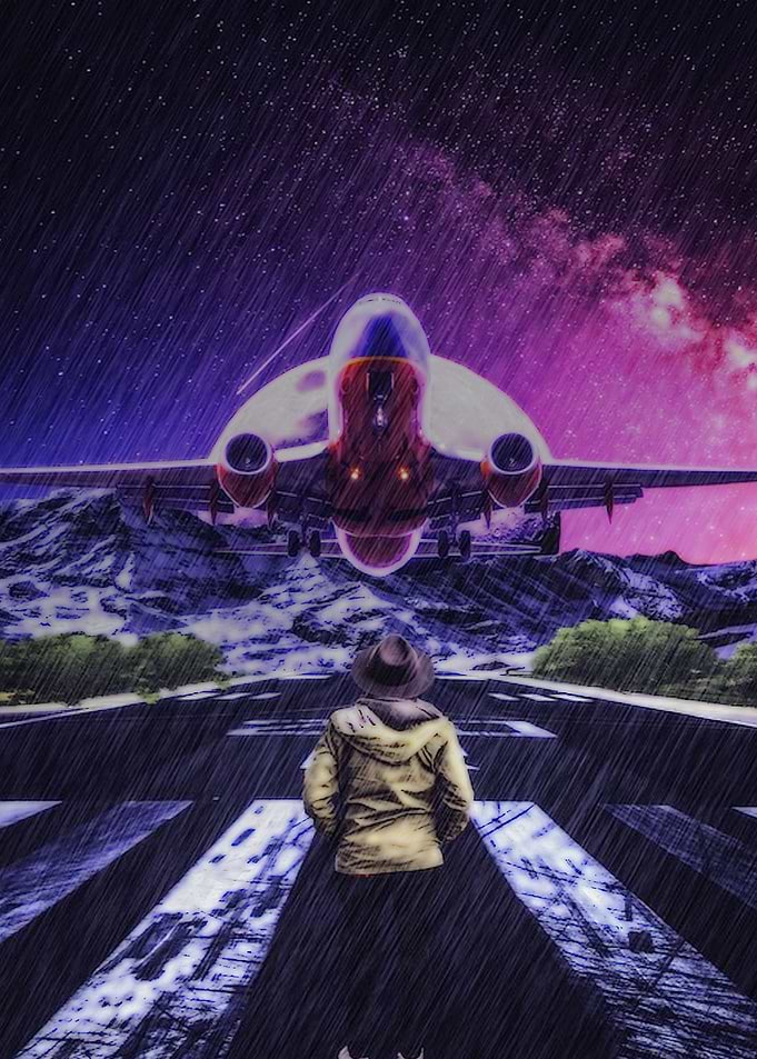 Airplane boy