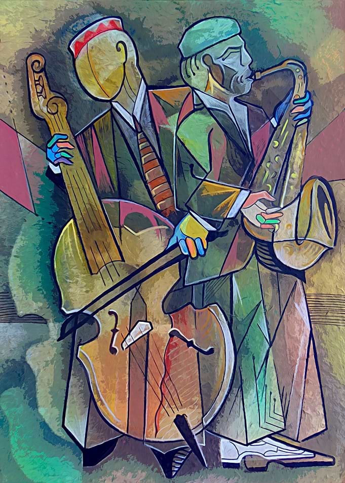 Street musicians