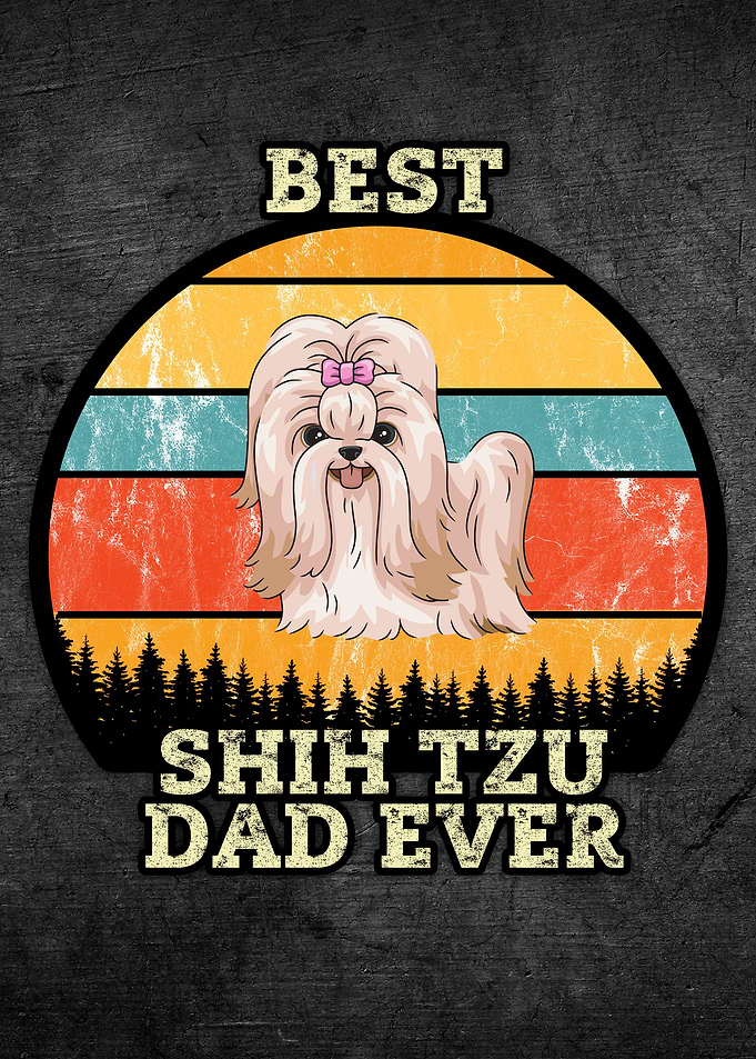 Shih Tzu Dad Fathers Day