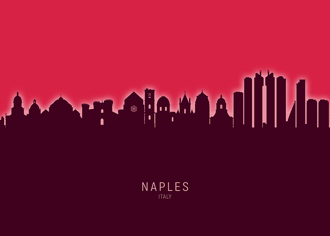 Naples Skyline Italy