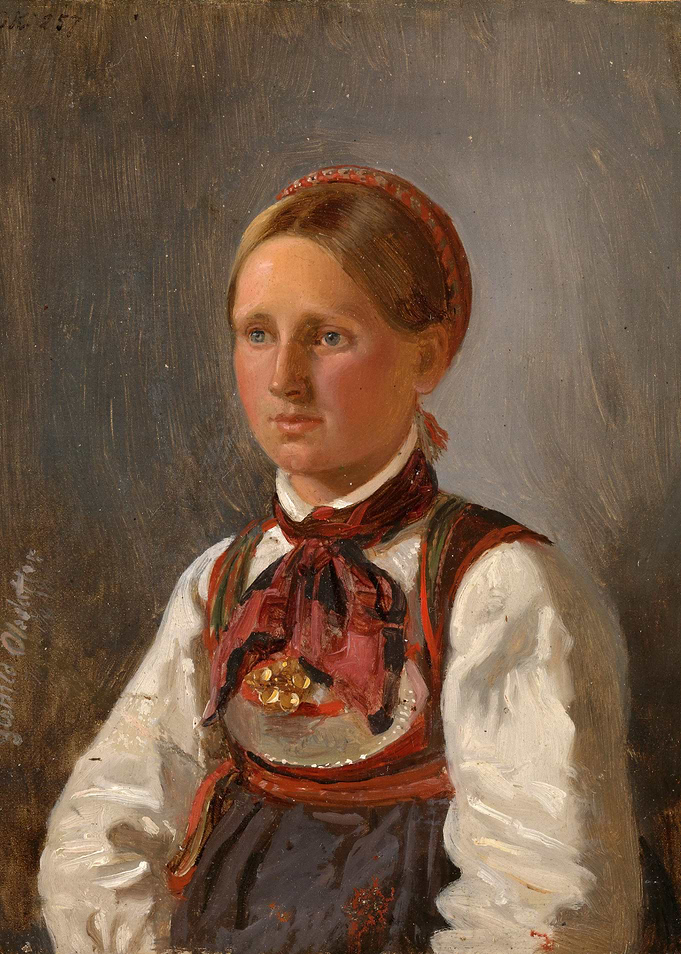 Portrait of Gunild Olsdatt