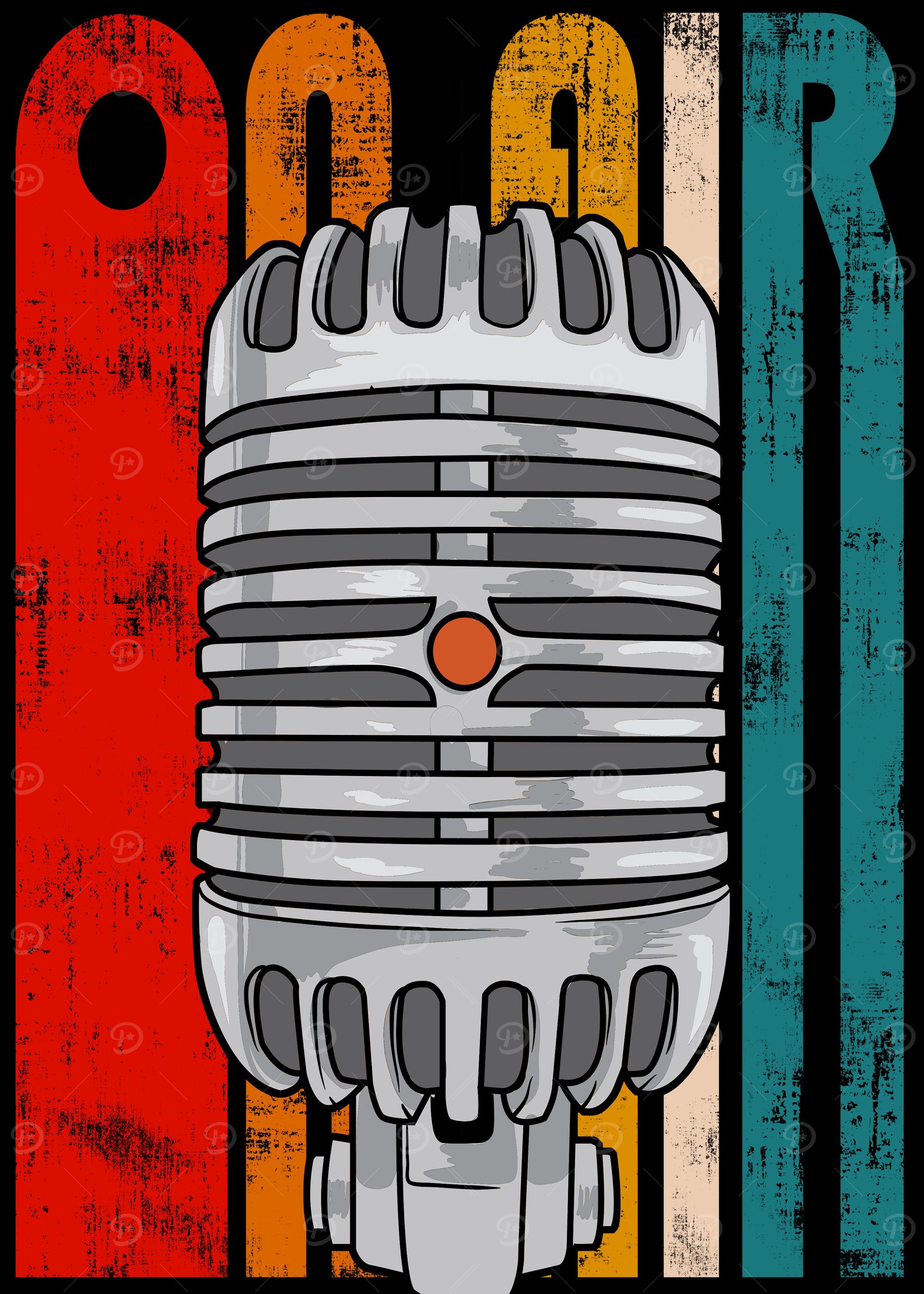 On Air Radio Microphone