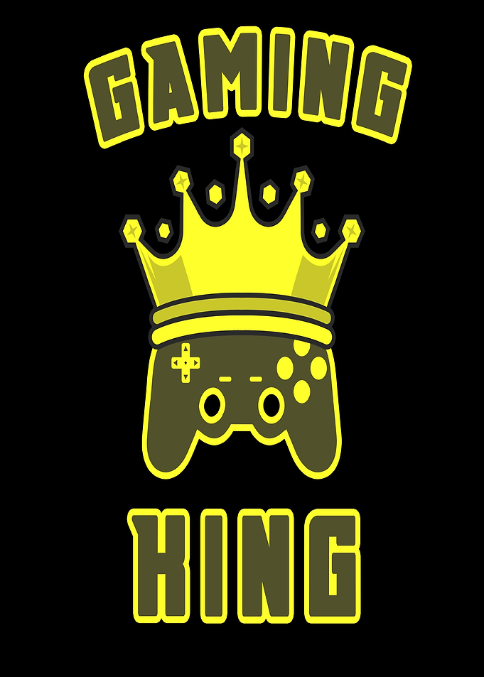 Gaming King with Gamepad