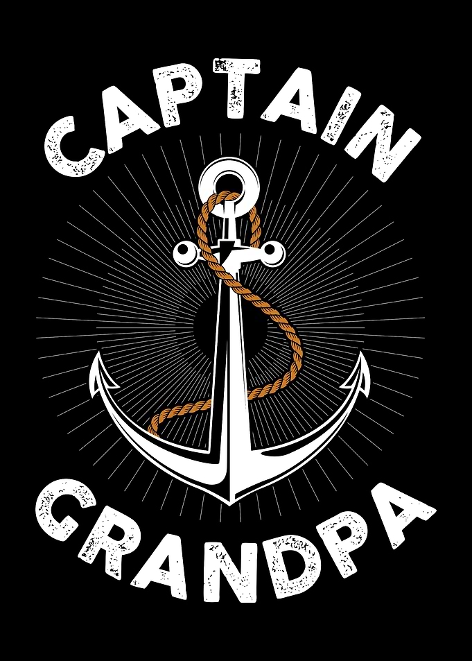 Captain Grandpa Boat Gift