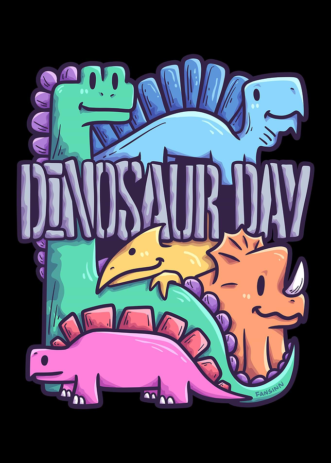 Dinoday family Triceratops