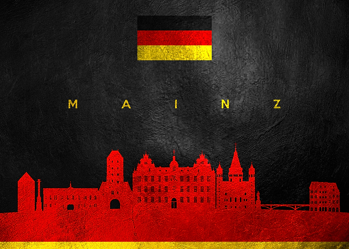 Mainz Germany Skyline