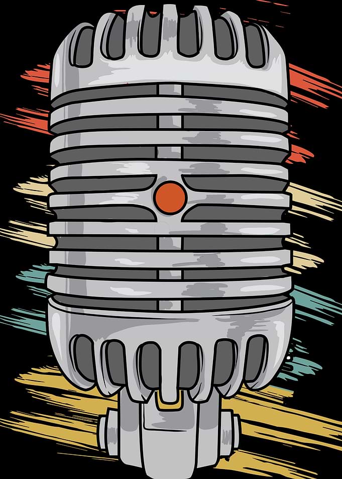 Retro Microphone