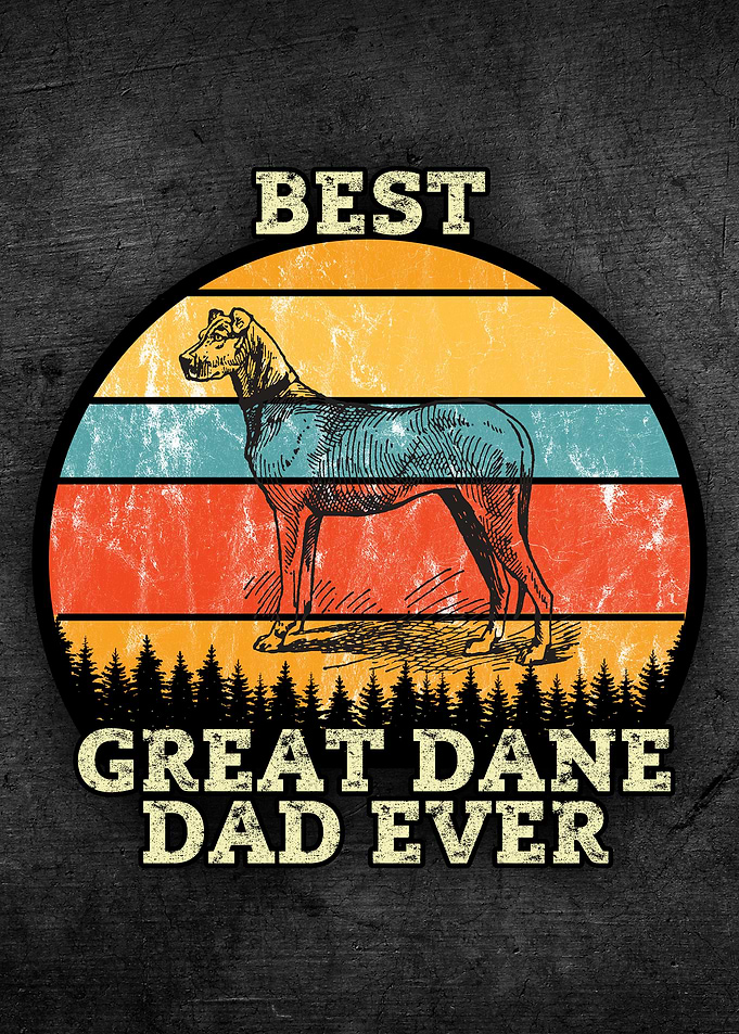 Great Dane Dad Fathers Day