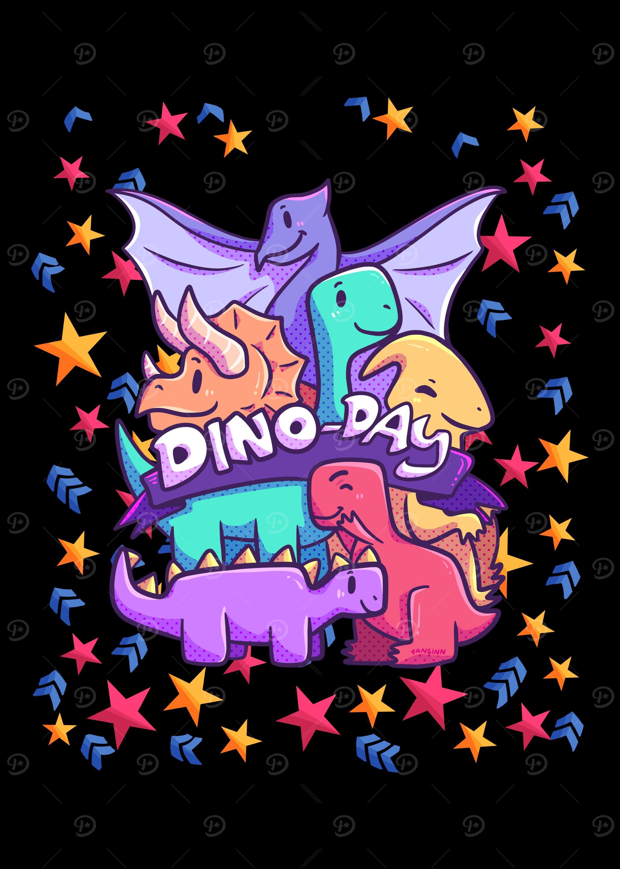 Dinoday Trex Brachio Diplo