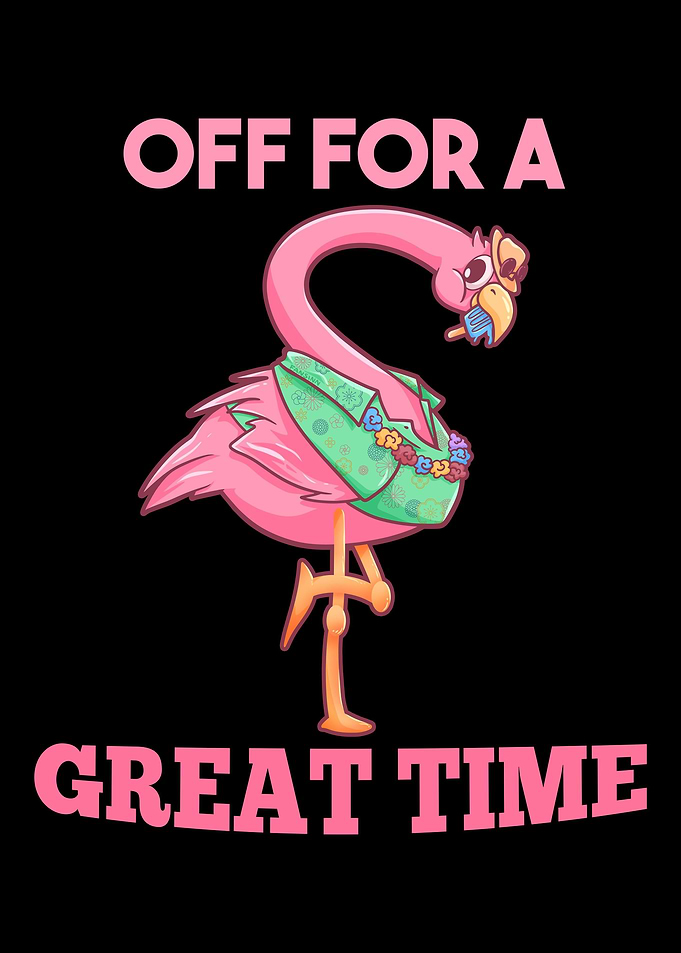 Flamingo holiday gift Flam