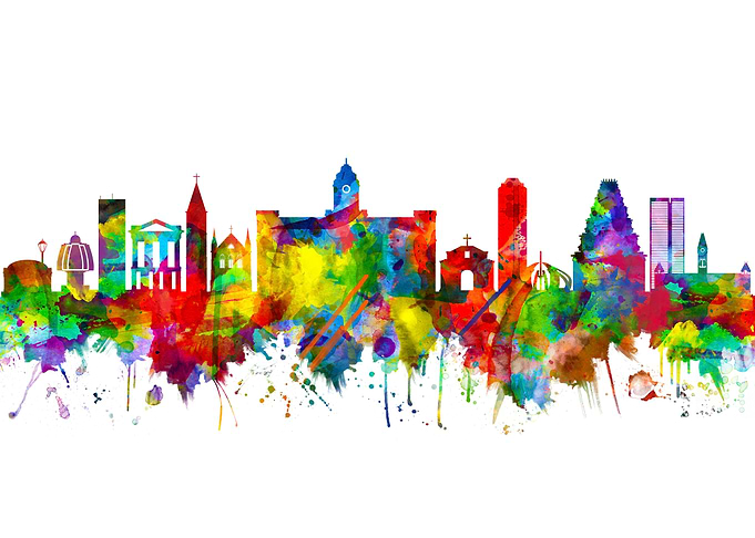 Chennai Tamil Nadu Skyline