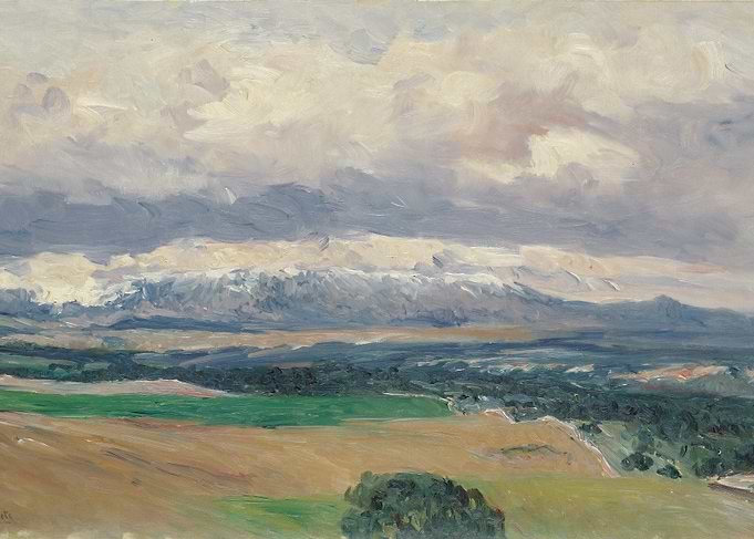 View of The Guadarrama Mou