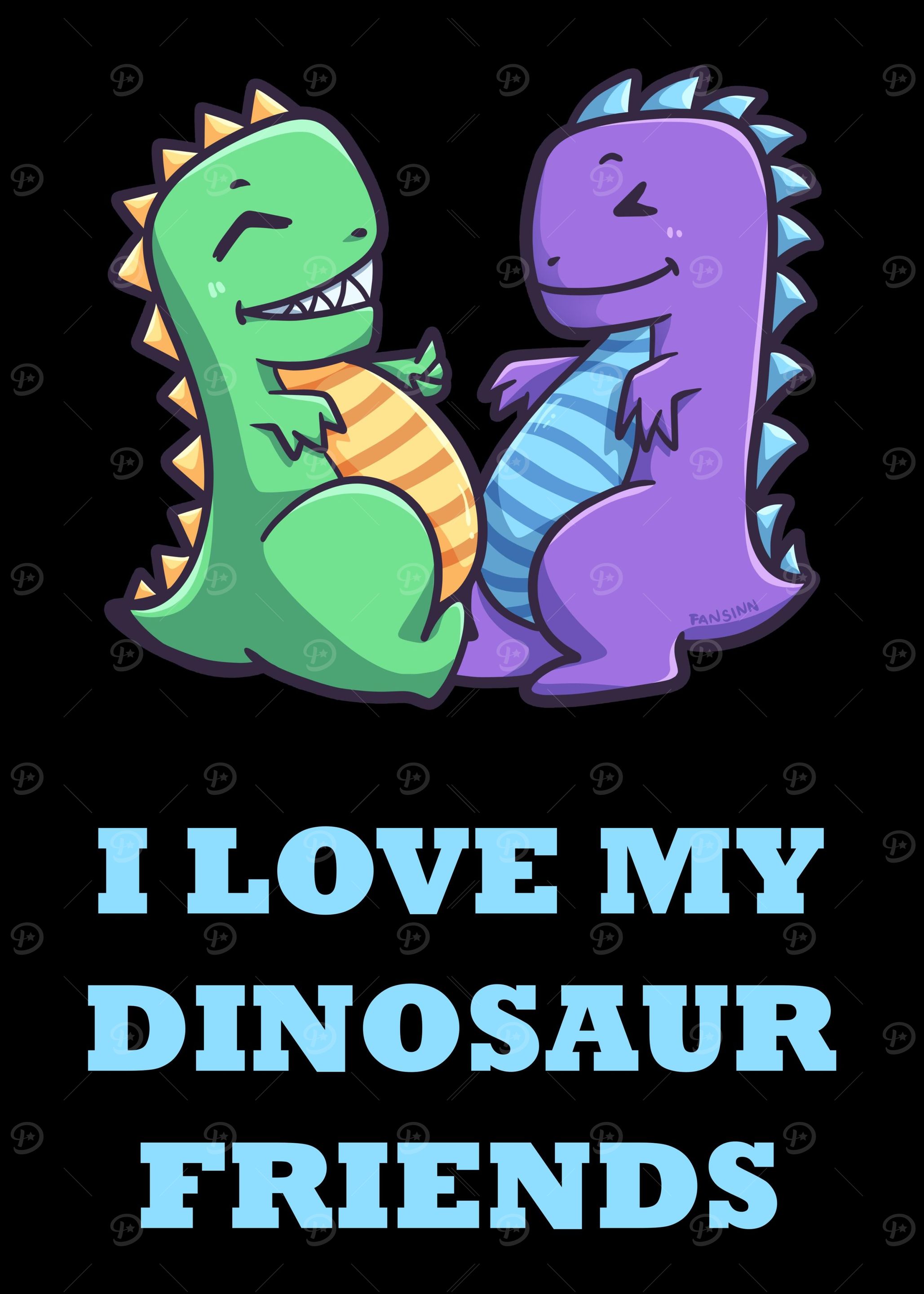 I Love My Dinosaur Friends
