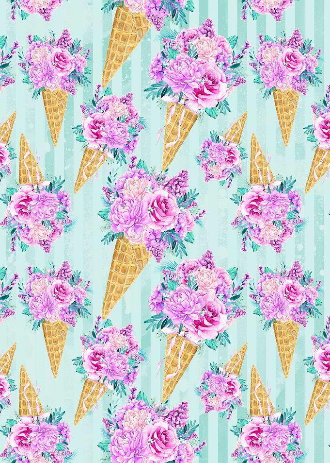 Floral Ice Cream 02