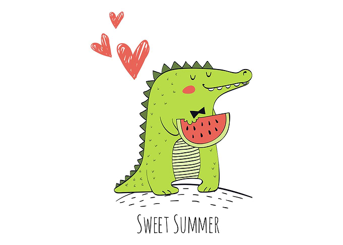 Cute Crocodile