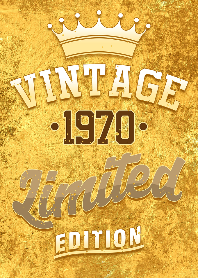 Vintage 1970 Limited Ed