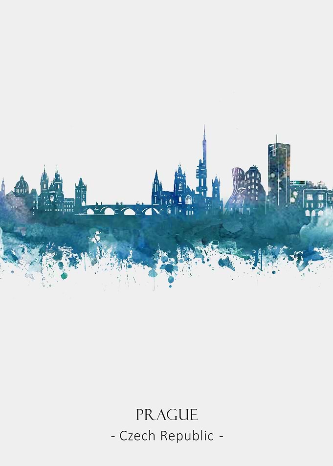 Prague Skyline