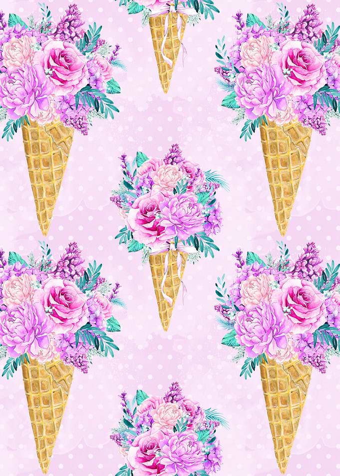 Floral Ice Cream 11