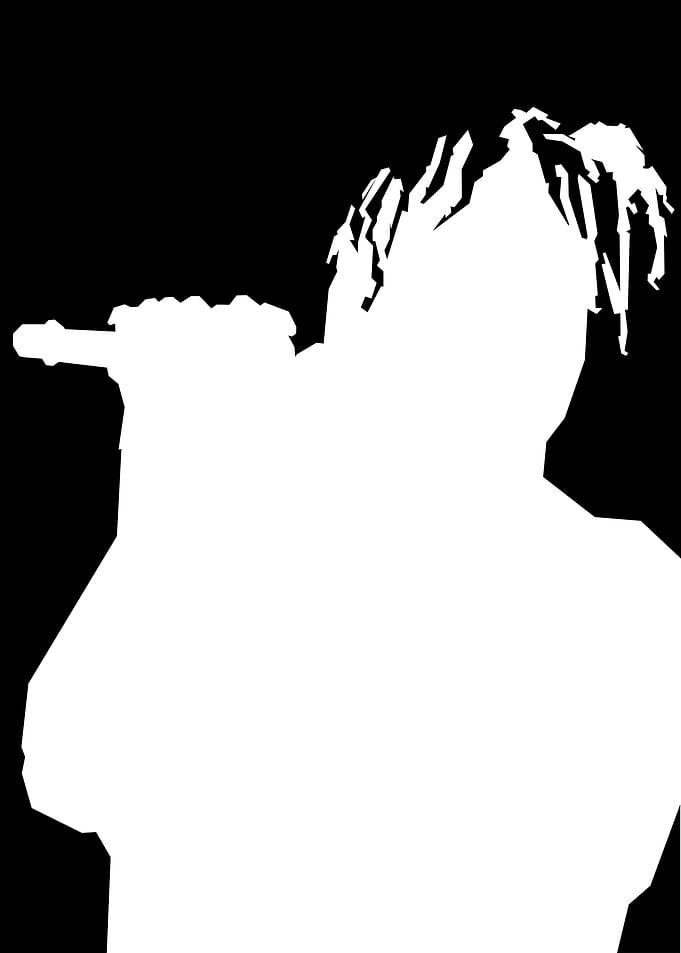 Rapper in siluet design
