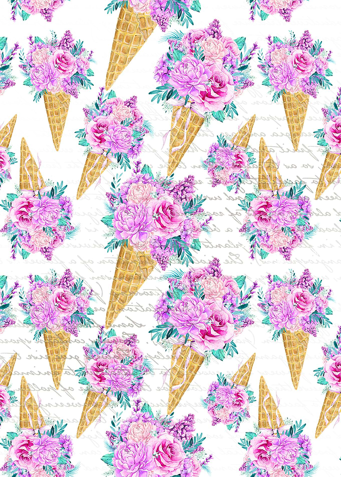 Floral Ice Cream 05