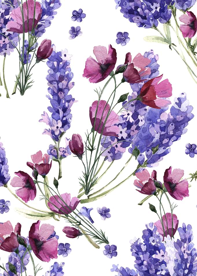 Lavender Pattern 04