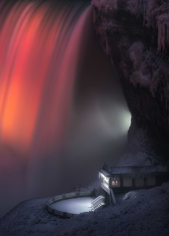 Frozen Niagara Falls