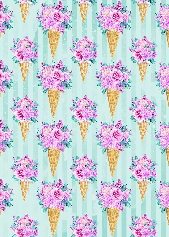 Floral Ice Cream 03