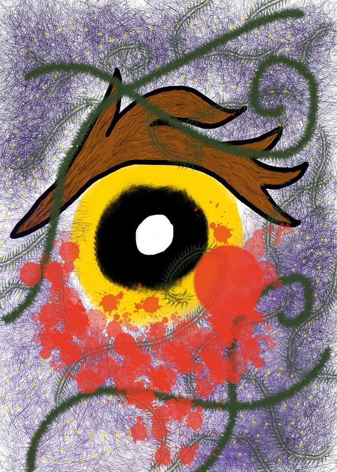 blooded eye