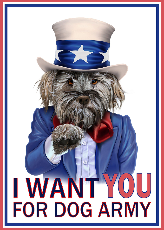 I Want You Join Dog Army