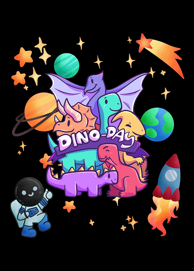 Dinoday Trex Brachio Diplo