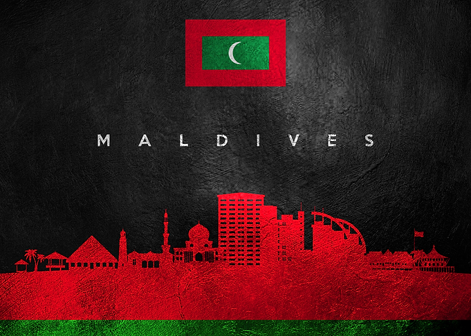 Maldives Skyline