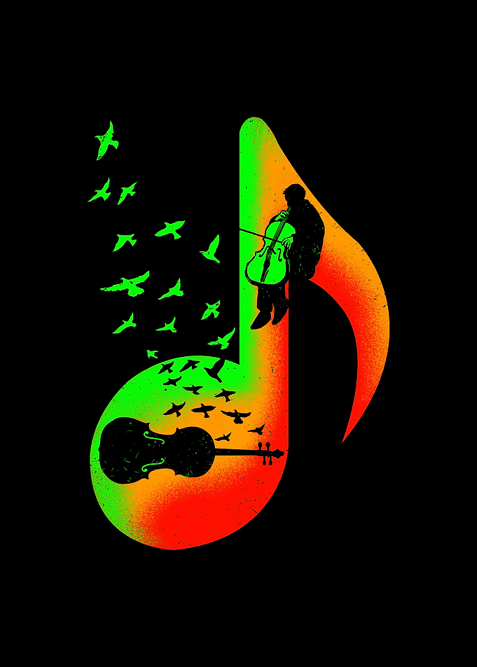 Music Cello Player