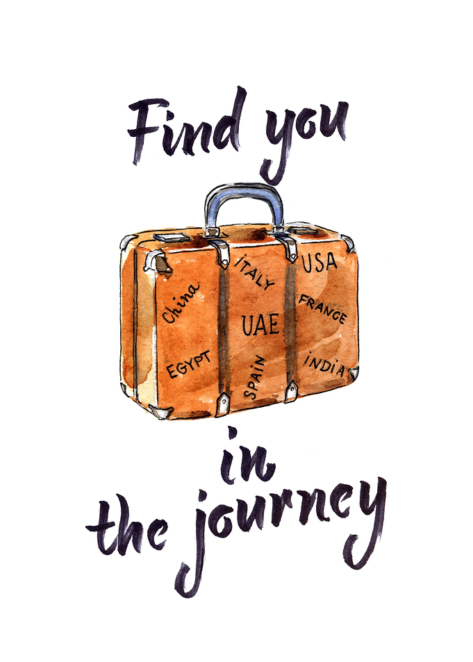 Find you in the journey