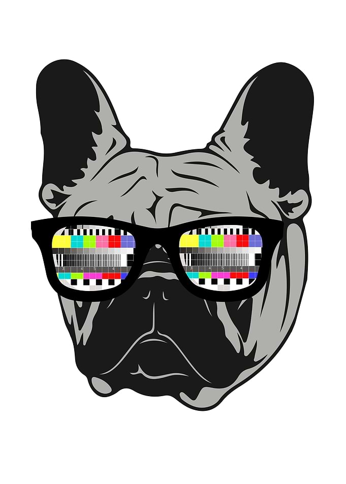 Frenchie Vintage 80s