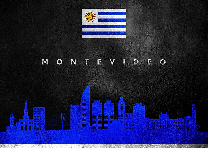 Montevideo Uruguay Skyline