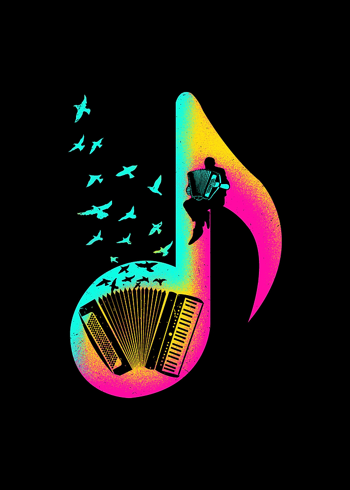 Music Accordion Player