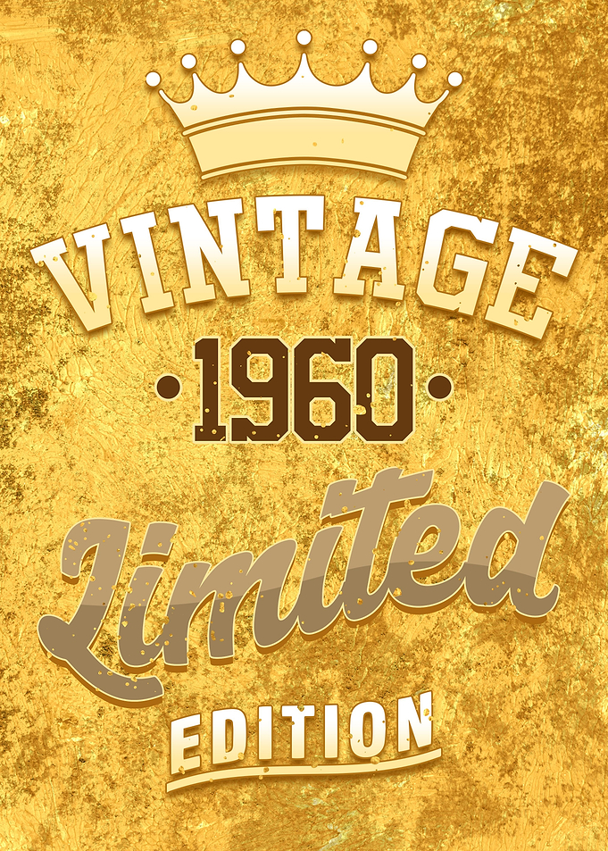 Vintage 1960 Limited Ed