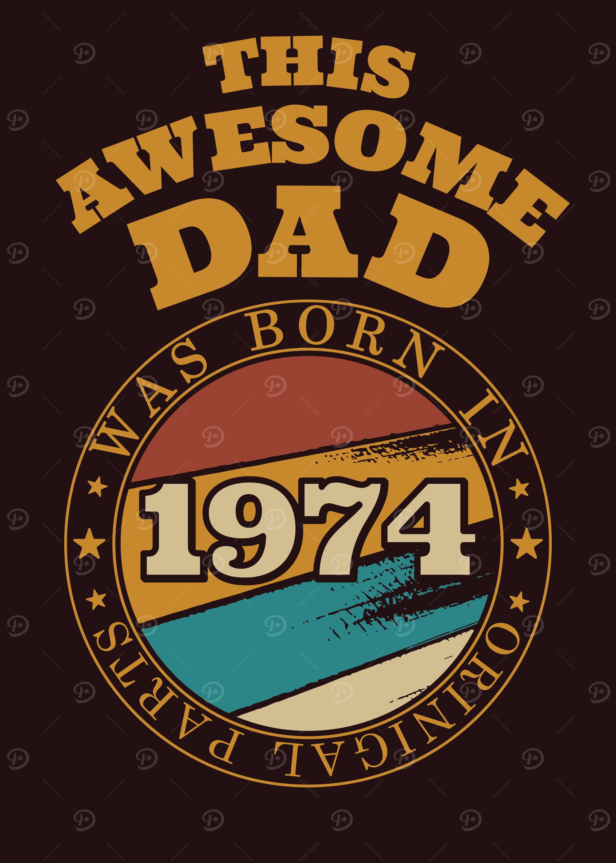 Awesome Dad Gift Idea 1974