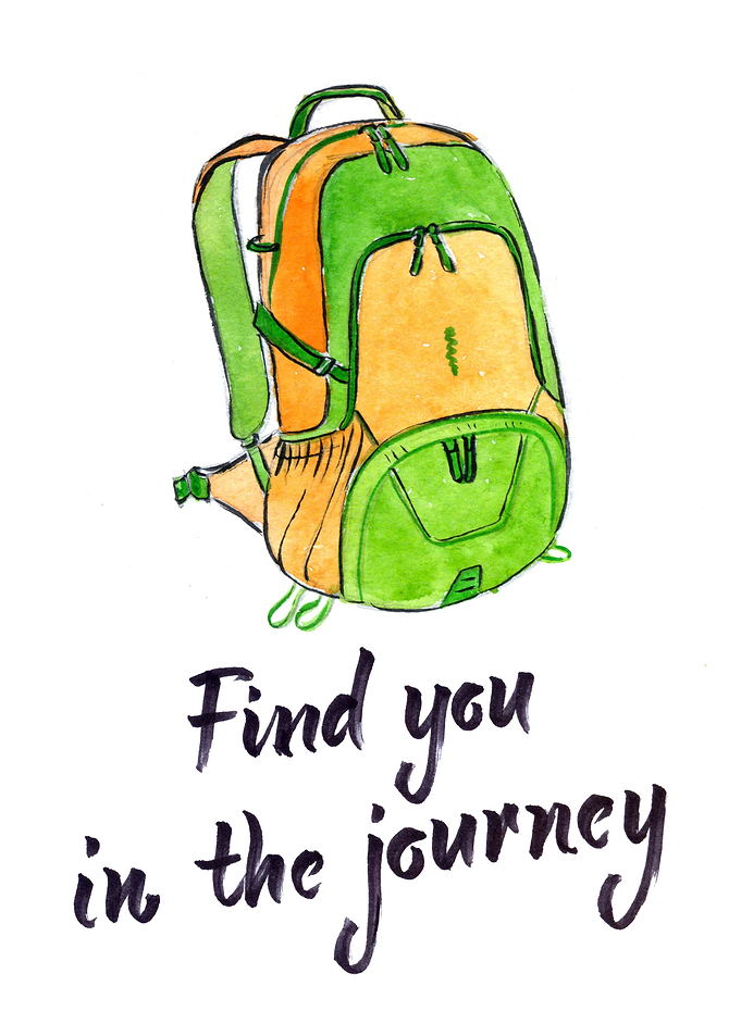 Find you in the journey