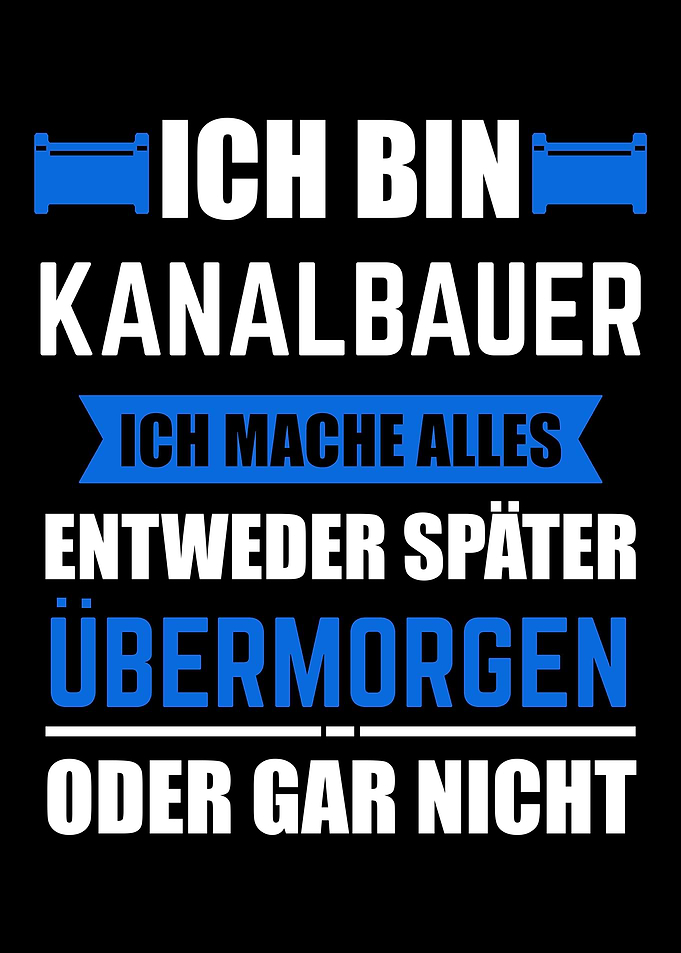 Kanalbauer Kanalbau Tiefba