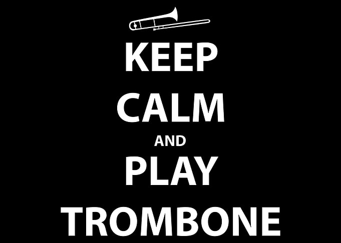 Funny Trombone Player Gift