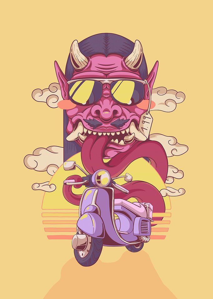 Oni Motor Scooter