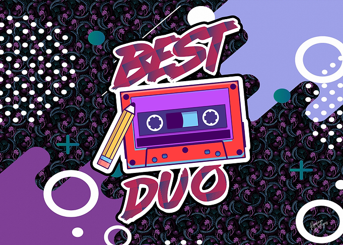 80s Music Cassette Pencil