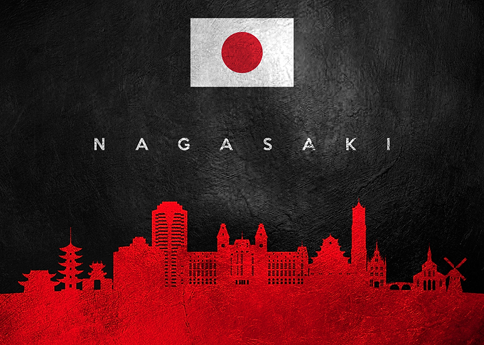 Nagasaki Japan Skyline